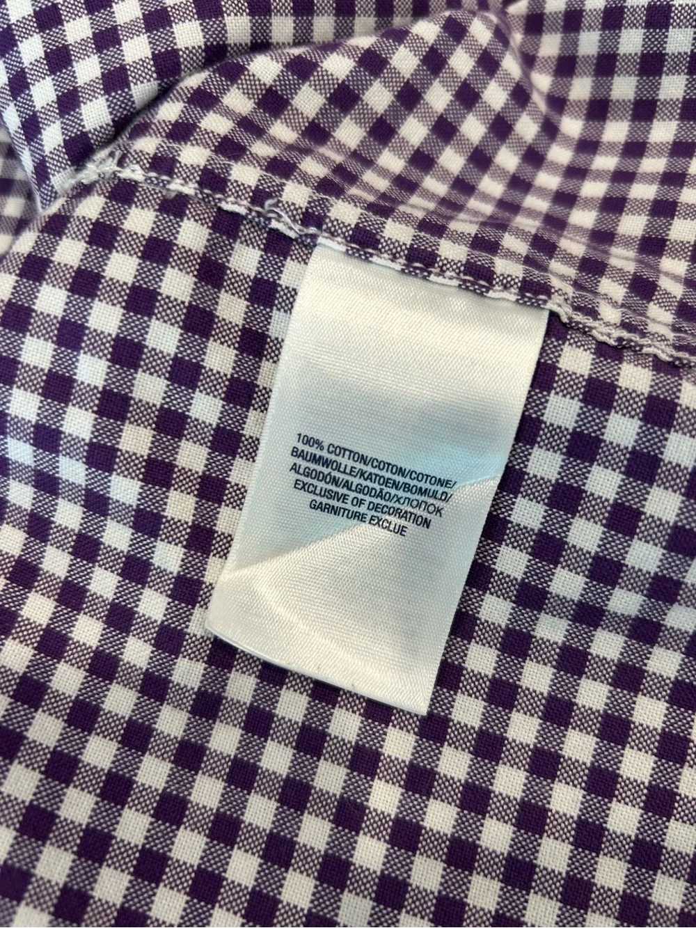 2- Polo Ralph Lauren Boys Button Down Shirt Bundle Size 5 & 6 EUC Gingham Plaid